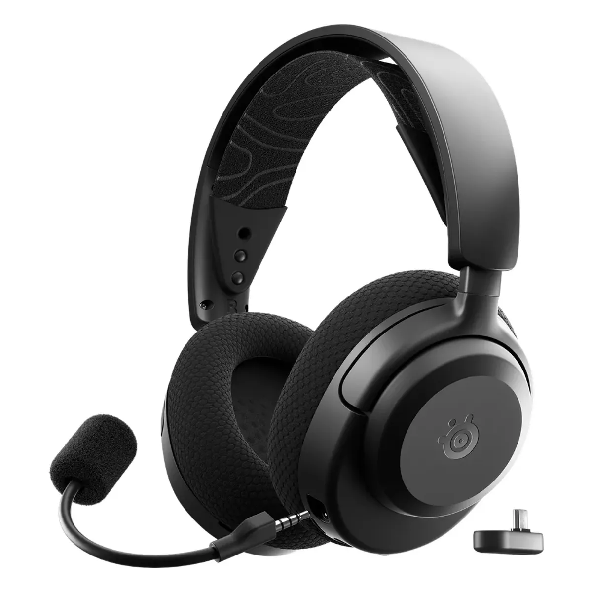 SteelSeries Arctis Nova 3P Wireless for PlayStation Gaming Headphones, 2.4 GHz Wireless, Bluetooth, Over-Ear, Cosed Back, ClearCast Gen 2 Microphone, 40 mm Speaker with Neodymium Magnets, Black, 1 Year Warranty | 61686