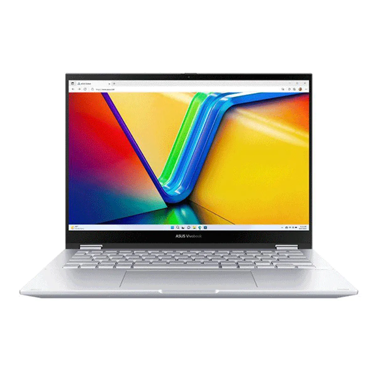 ASUS Vivobook S 14 Flip Intel Core i5-1335U Processor, 8GB RAM, 512GB SSD, 14" Touch Display, Windows 11 Home, Silver Color, 1 Year Warranty | TP3402VA-LZ255W