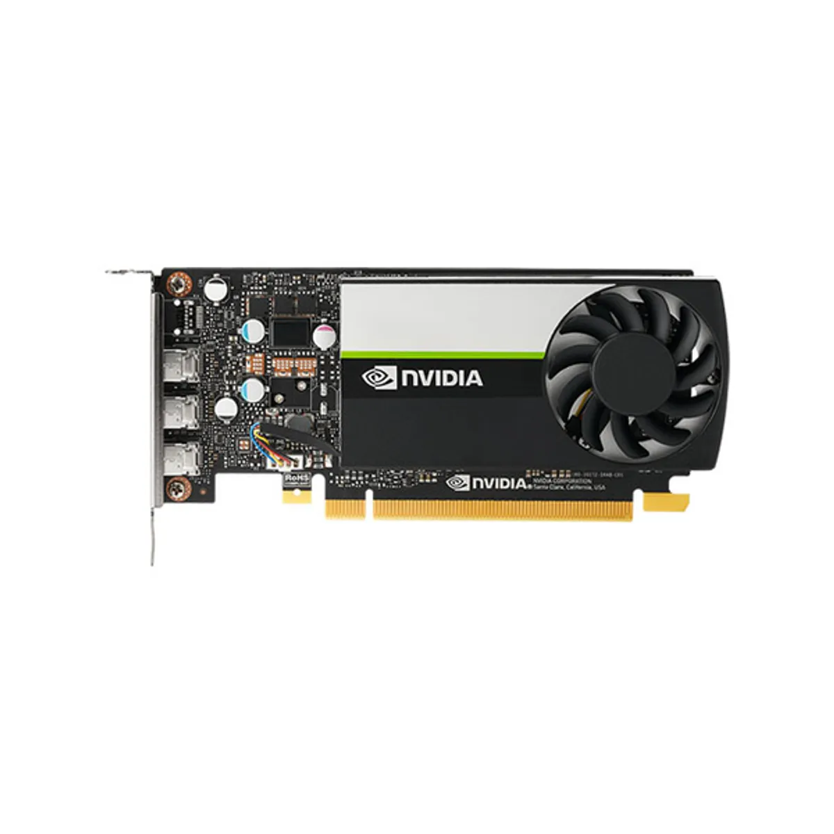PNY Nvidia Quadro T400 Workstation Graphics Card, Low Profile, GDDR6 4GB 64-bit Memory, DP 1.4a Outputs, PCI Express 3.0, 80 GB/s Memory Bandwidth, 1 Year Warranty | VCNT400-4GB-SB