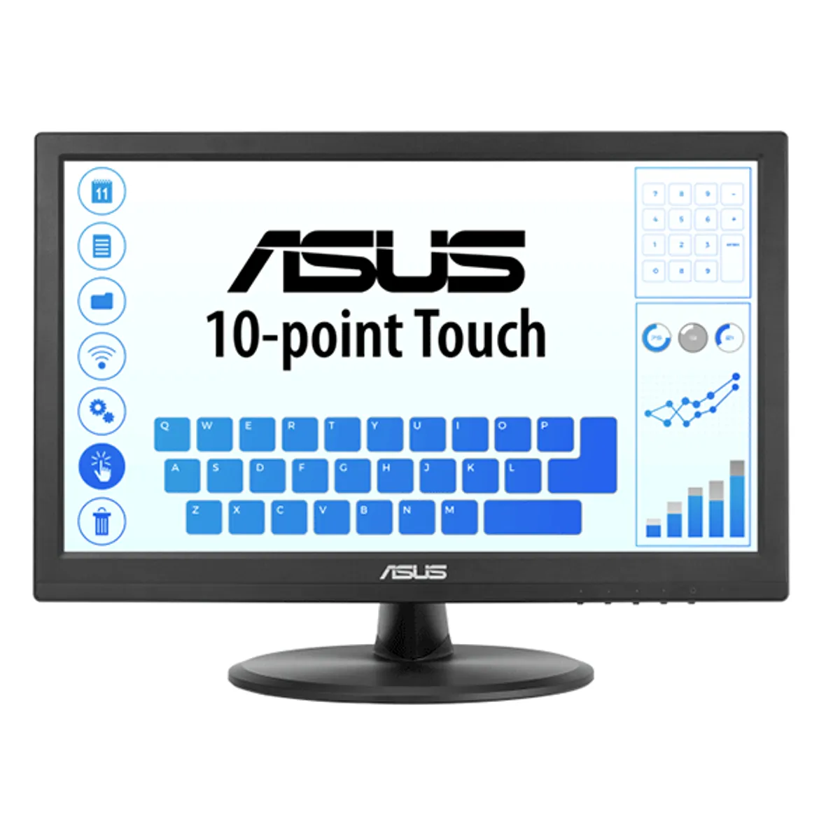 ASUS 15.6" VT168HR TOUCH (10 POINT) HDMI,VGA VESA Monitor 3 Year warranty | VT168HR