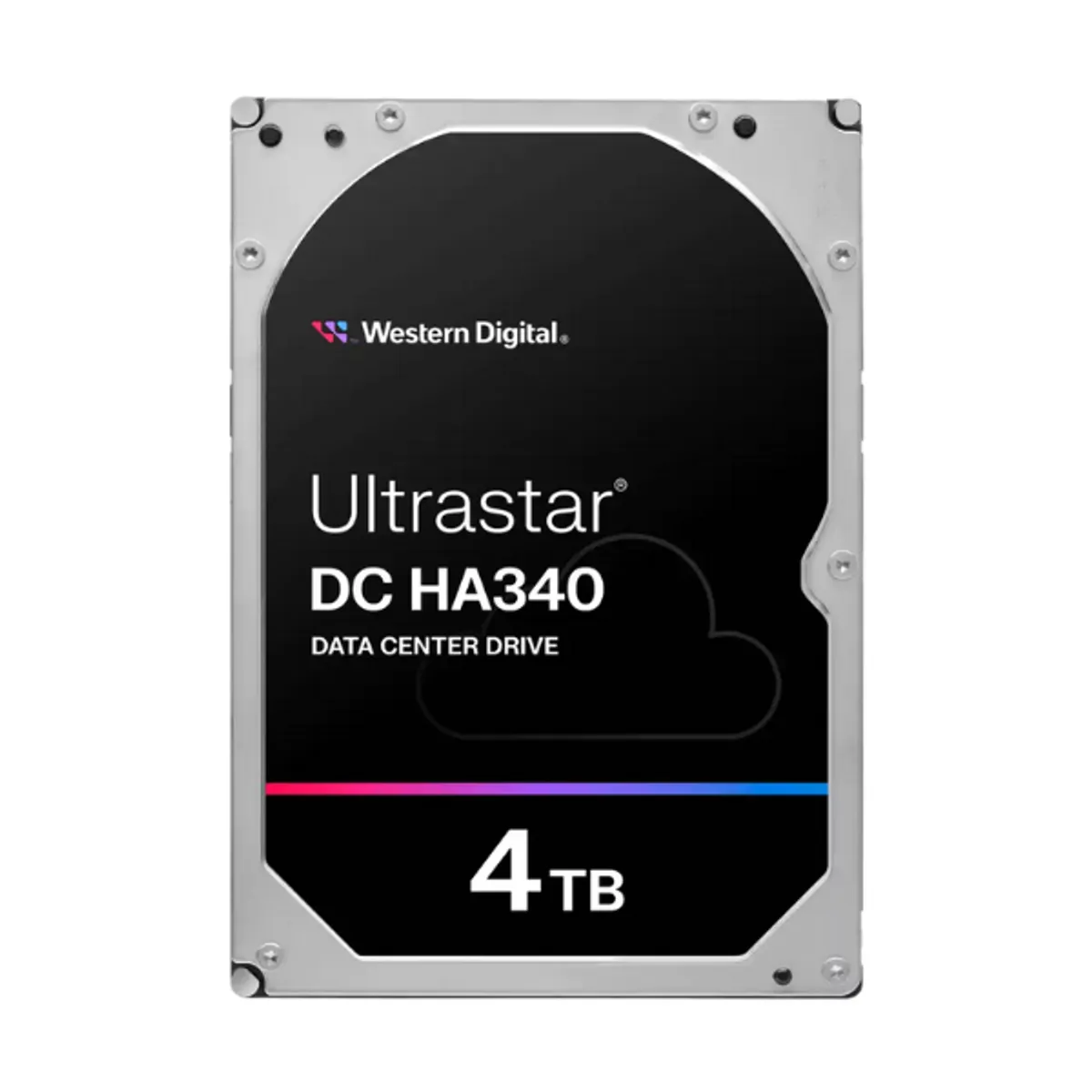 WD Ultrastar DC HA340 Data Center SATA HDD, 4TB, 7200 RPM, 267 MB/s Data Transfer Speed, 256MB Cache, 1 Year Warranty | WUS721204BLE6L4