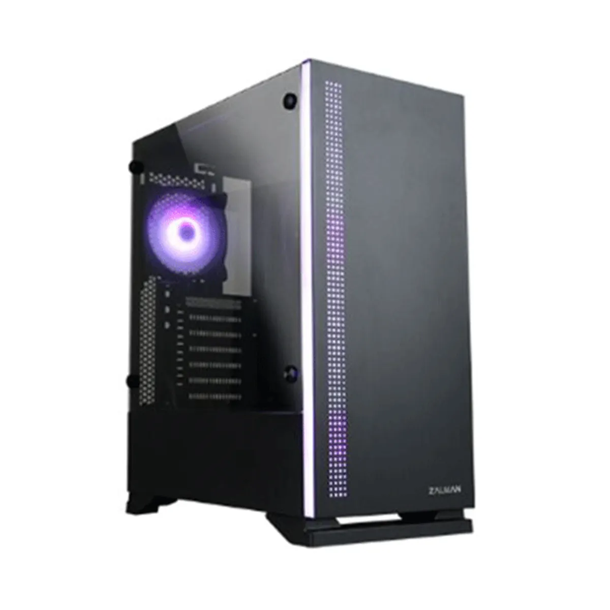 ATX CASE ZALMAN S5 MID TOWER GAMING-BLACK