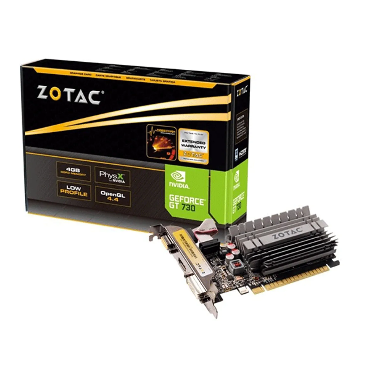 VGA ZOTAC GT730 4GB DDR3 | ZT-71115-20L
