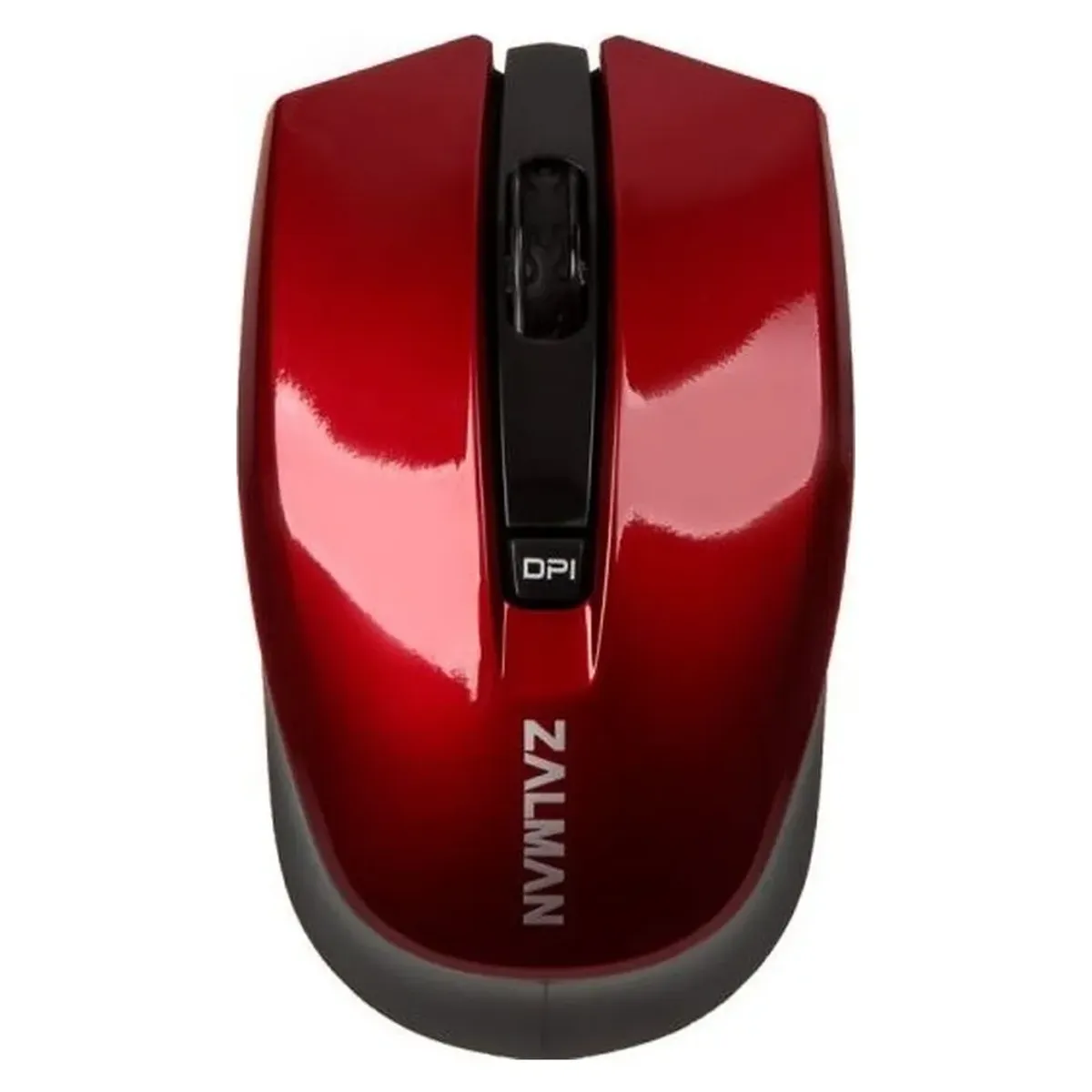 Zalman ZM-M520W Wireless Mouse, Wireless - USB Connectivity, Up to 1600 DPI, Avago A3000 Sensor, 4 Buttons, Scroll Wheel, Black & Red, 1 Year Warranty | ZM-M520W