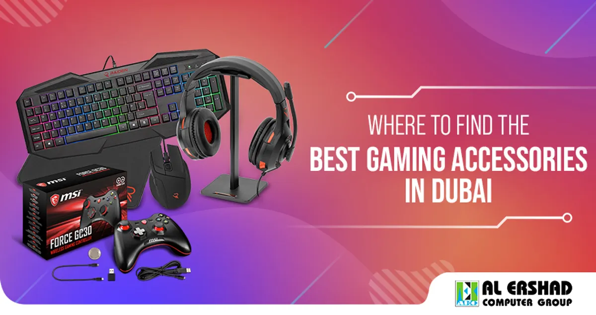 Where to find the best gaming accessories in Dubai?